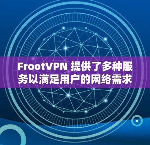 FrootVPN 提供了多种服务以满足用户的网络需求，包括机场节点和高速线路。以下是对这些服务的详细分析