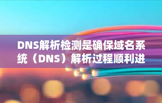 DNS解析检测是确保域名系统（DNS）解析过程顺利进行的过程，主要关注以下几个方面