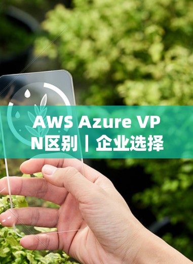 AWS Azure VPN区别|企业选择指南 AWS Azure VPN区别|企业选择指南