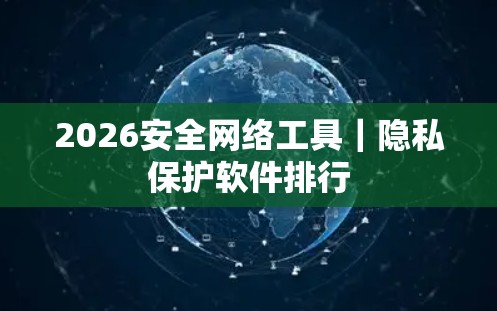 2026安全网络工具|隐私保护软件排行 2026安全网络工具|隐私保护软件排行