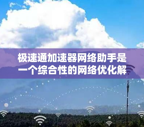 极速通加速器网络助手是一个综合性的网络优化解决方案,旨在帮助用户在复杂网络环境中提高网络性能和加速网络连接。以下是对该工具的详细分析和总结